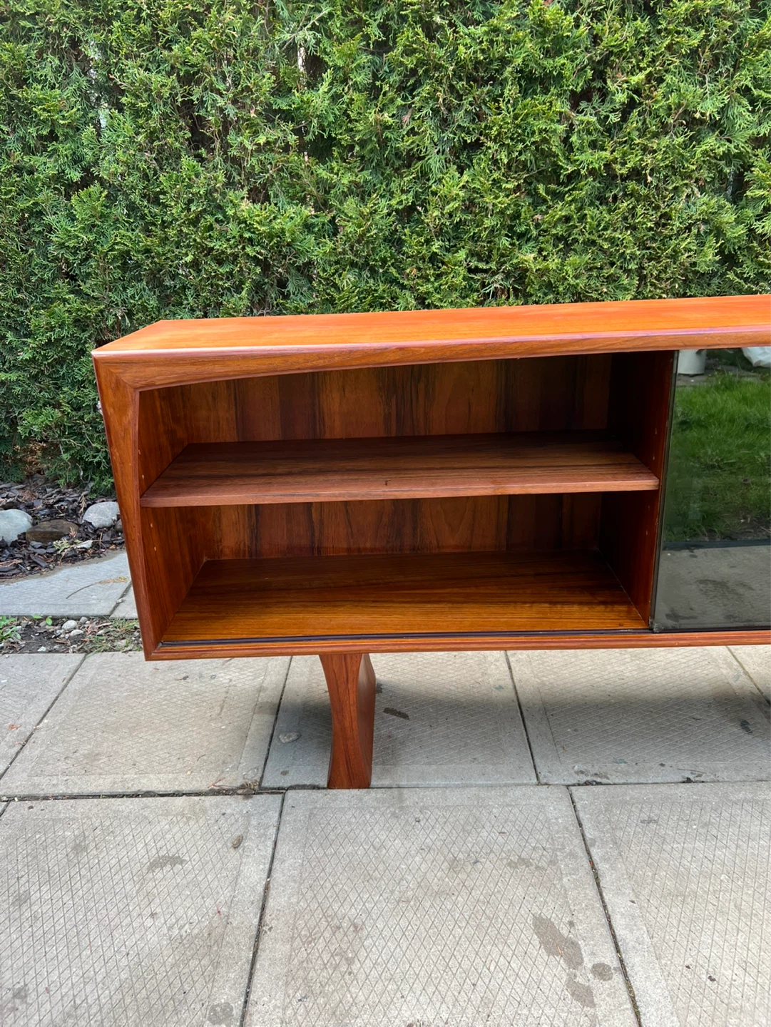 MCM Teak Display Cabinet - photo 4