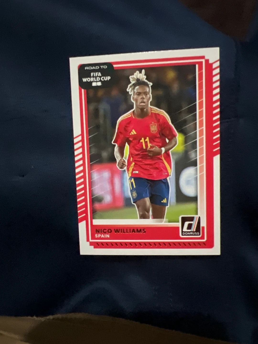 2025 Donruss Road to FIFA World Cup Nico Williams Trading Card