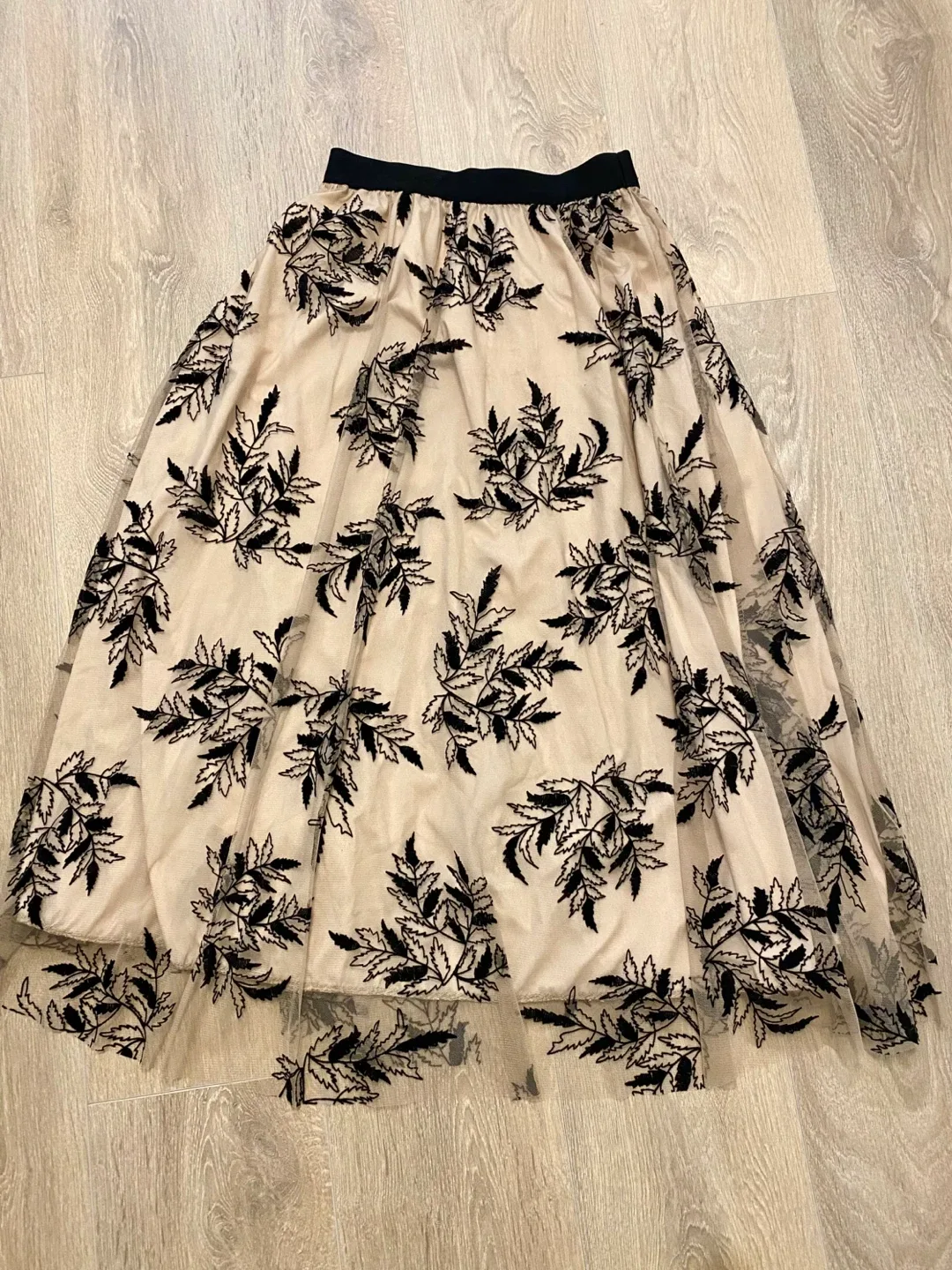 Floral Tulle Skirt