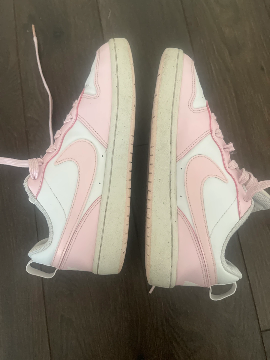 Nike Women's Pink and White Sneakers - photo 2