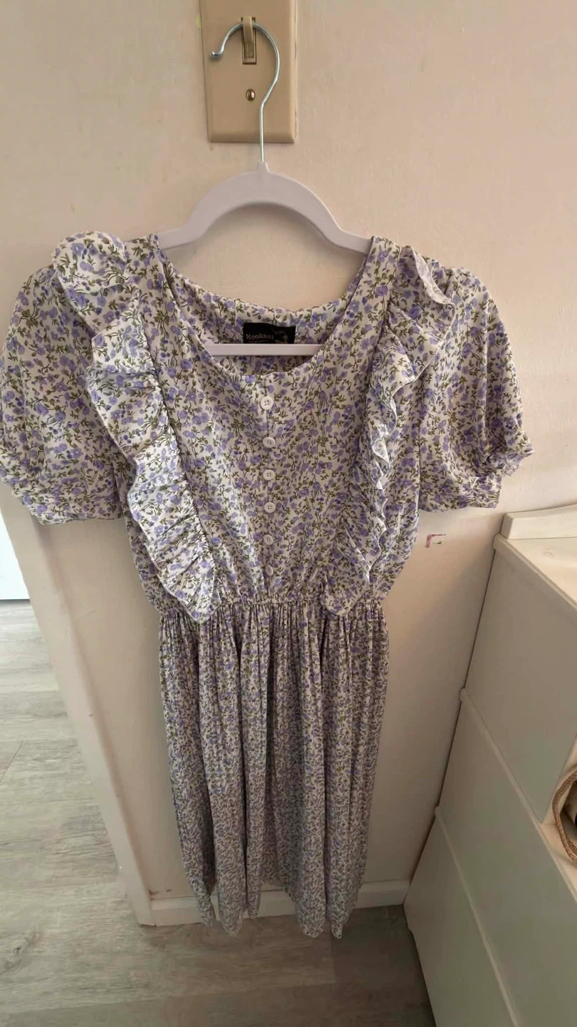 Kookai Floral Print Midi Dress - photo 4