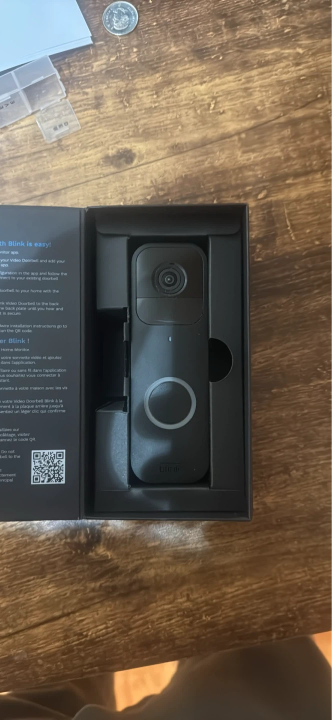 Blink Video Doorbell - Black - photo 2