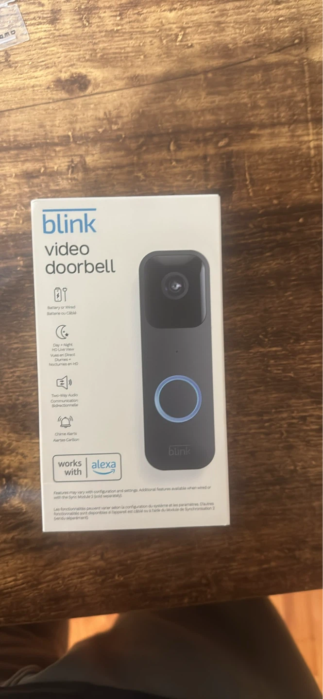 Blink Video Doorbell - Black