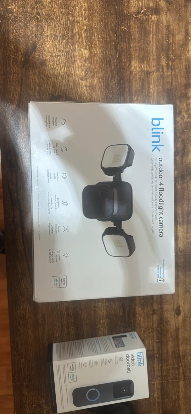 Blink Outdoor Camera with Floodlight