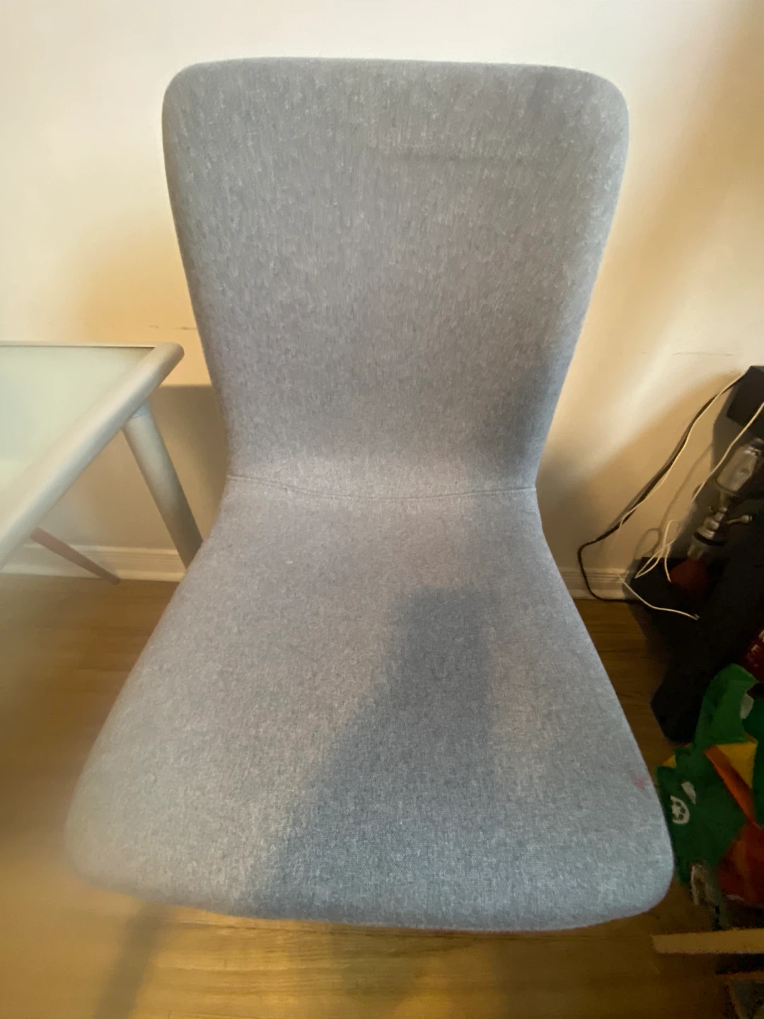 Grey Upholstered Dining Chair - photo 3