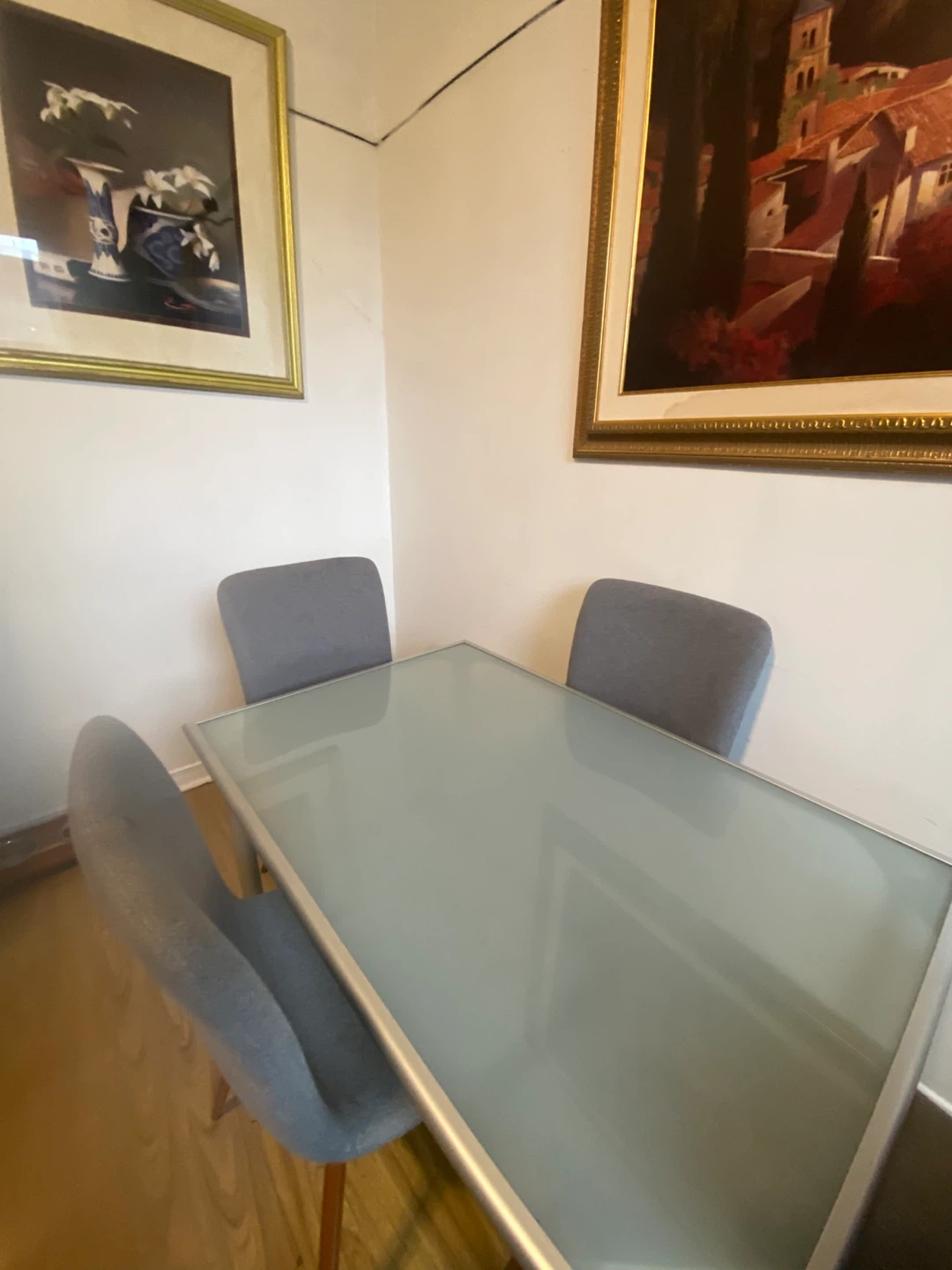 Grey Upholstered Dining Chair - photo 5