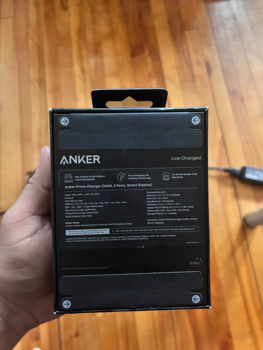 Anker Prime 160W 3-Port USB-C Charger with Smart Display - photo 2