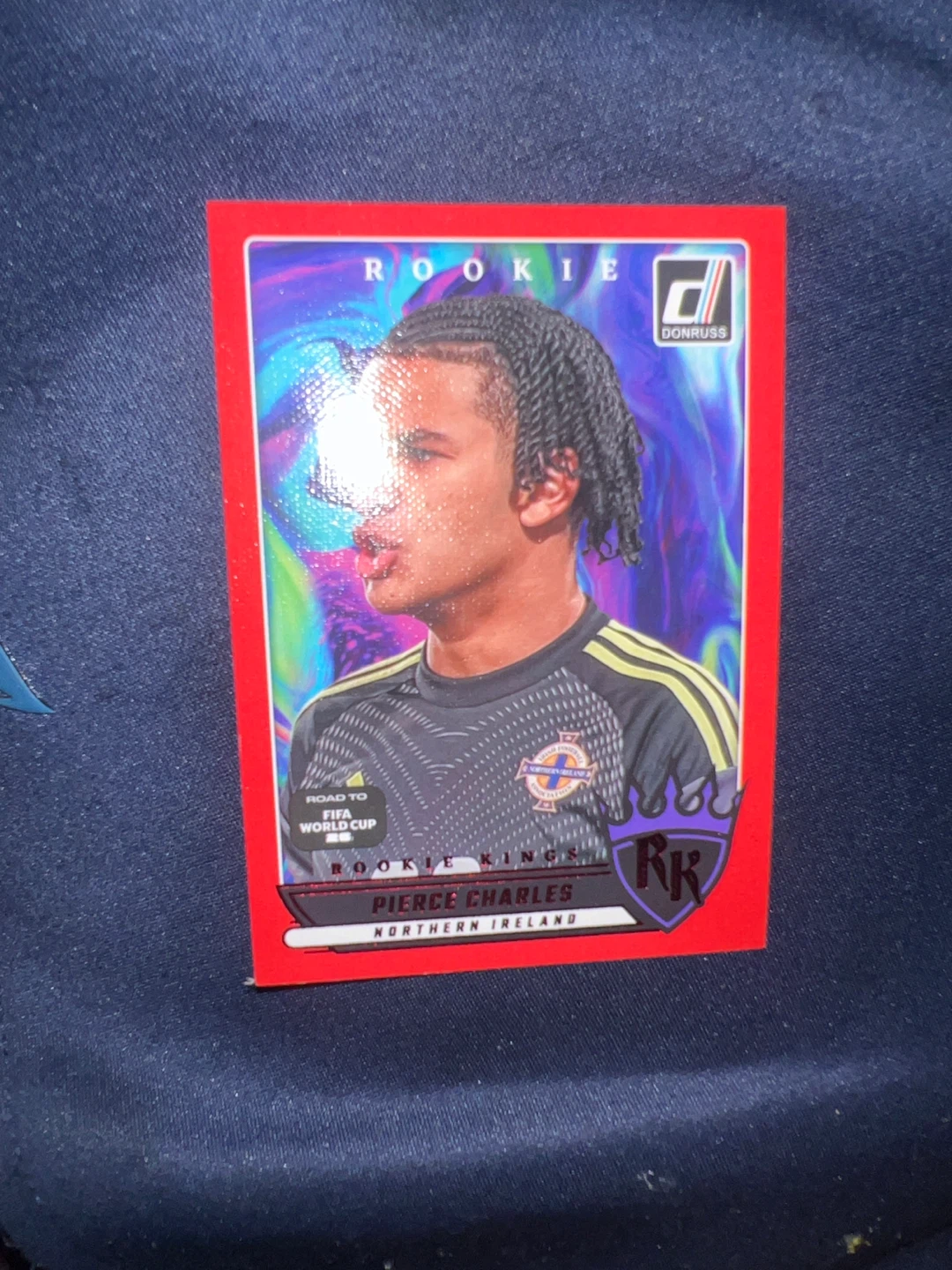 Donruss Rookie Pierce Charles Northern Ireland Soccer Card