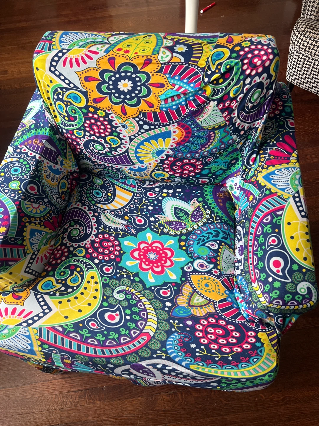 Brightly Patterned Armchair