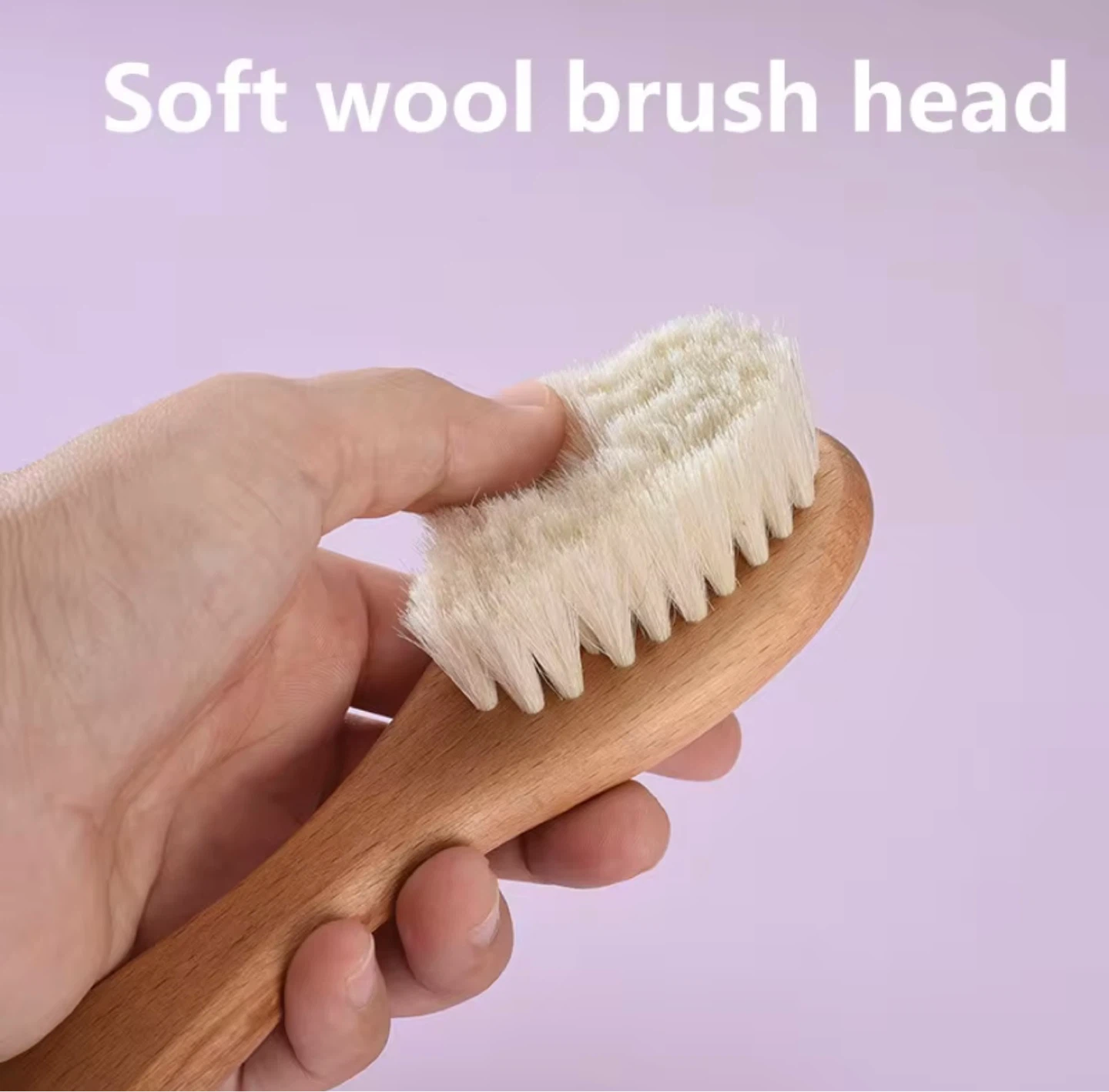 Baby Grooming Set: Wooden Brush & Comb - photo 5