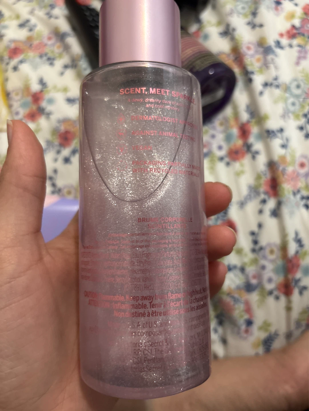 PINK Love Shimmer Secret Crush Body Mist - photo 2