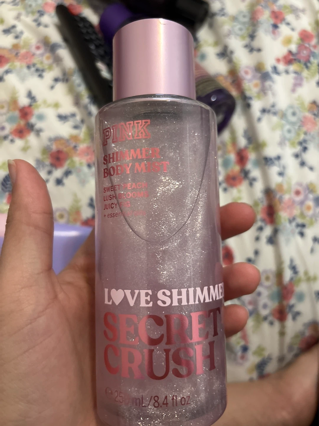 PINK Love Shimmer Secret Crush Body Mist