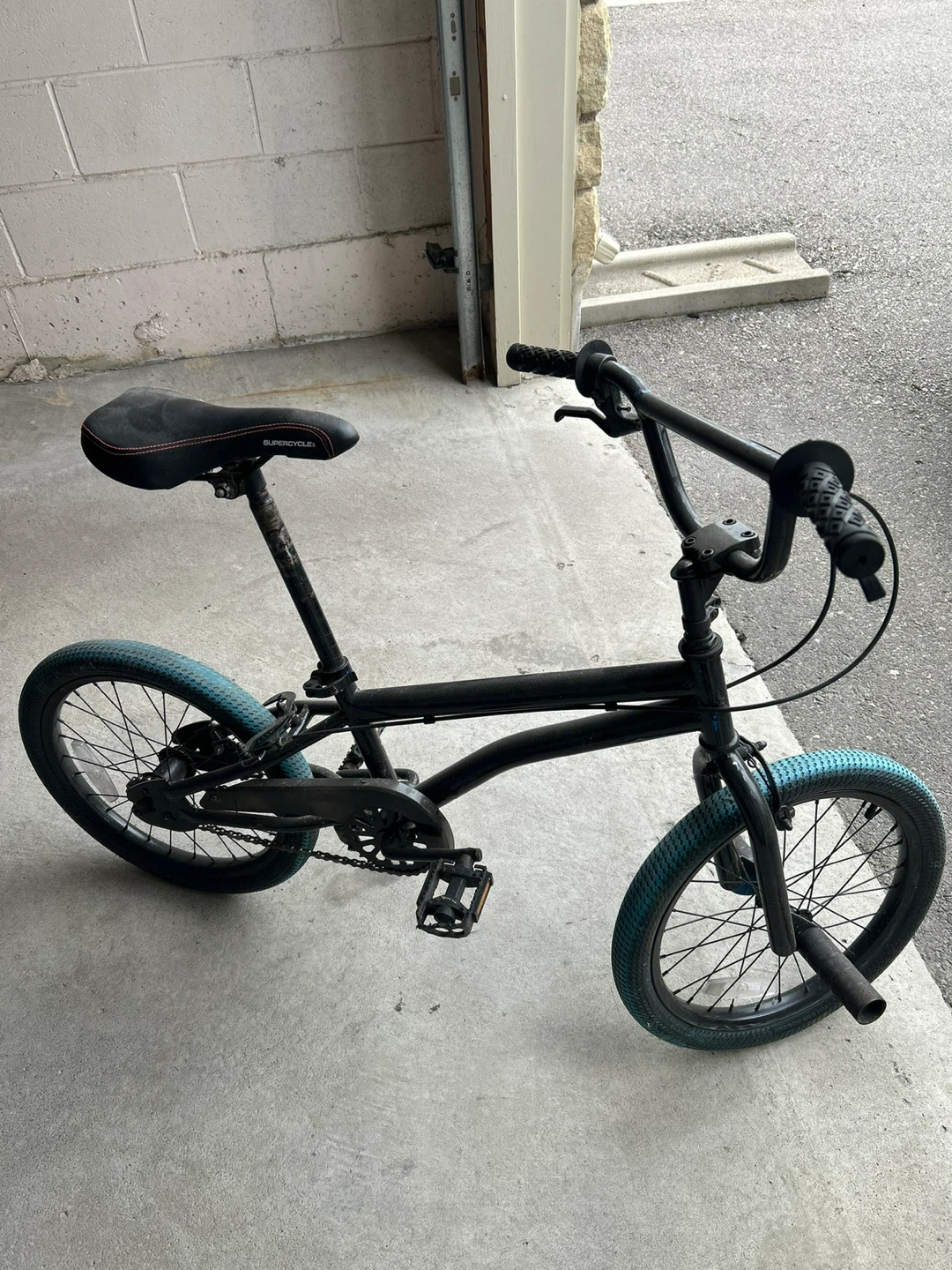 Black BMX Bike