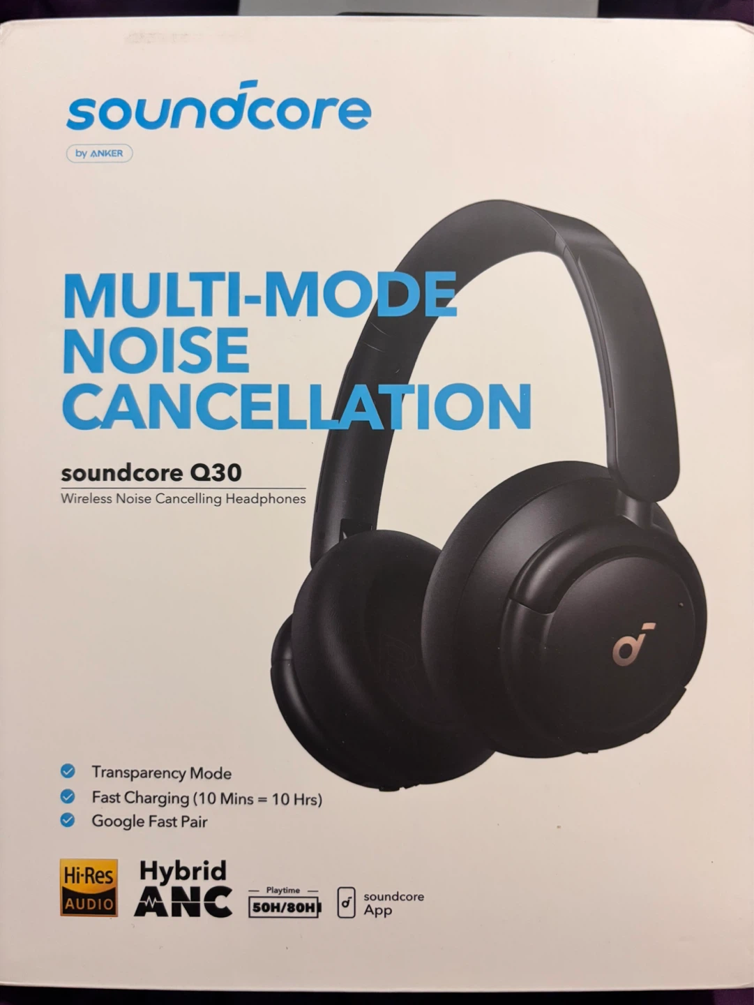 Soundcore Q30 Wireless Noise Cancelling Headphones