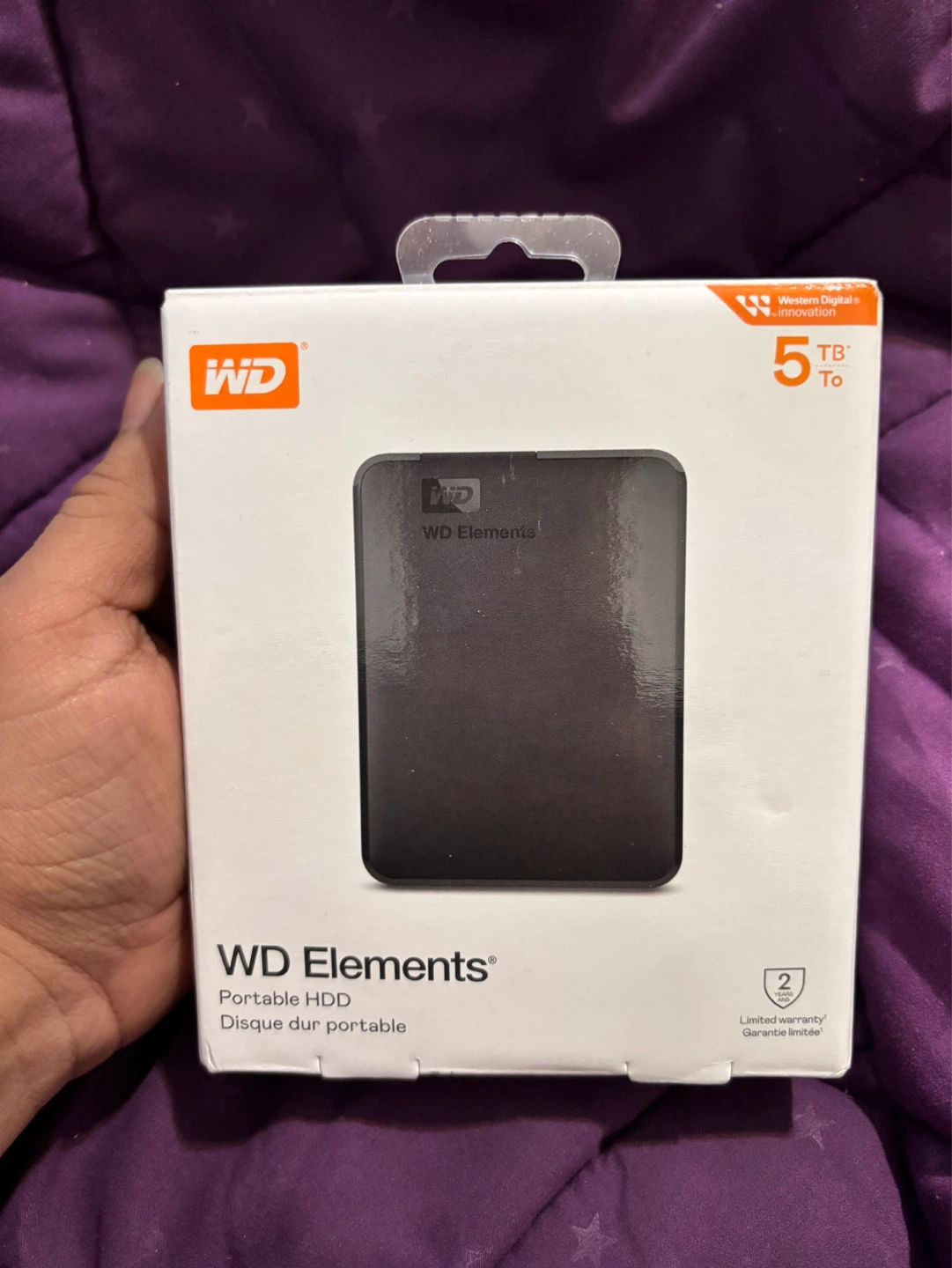 WD Elements Portable HDD 5TB