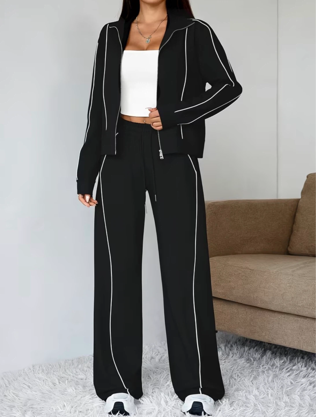 New Black Tracksuit Set - photo 2