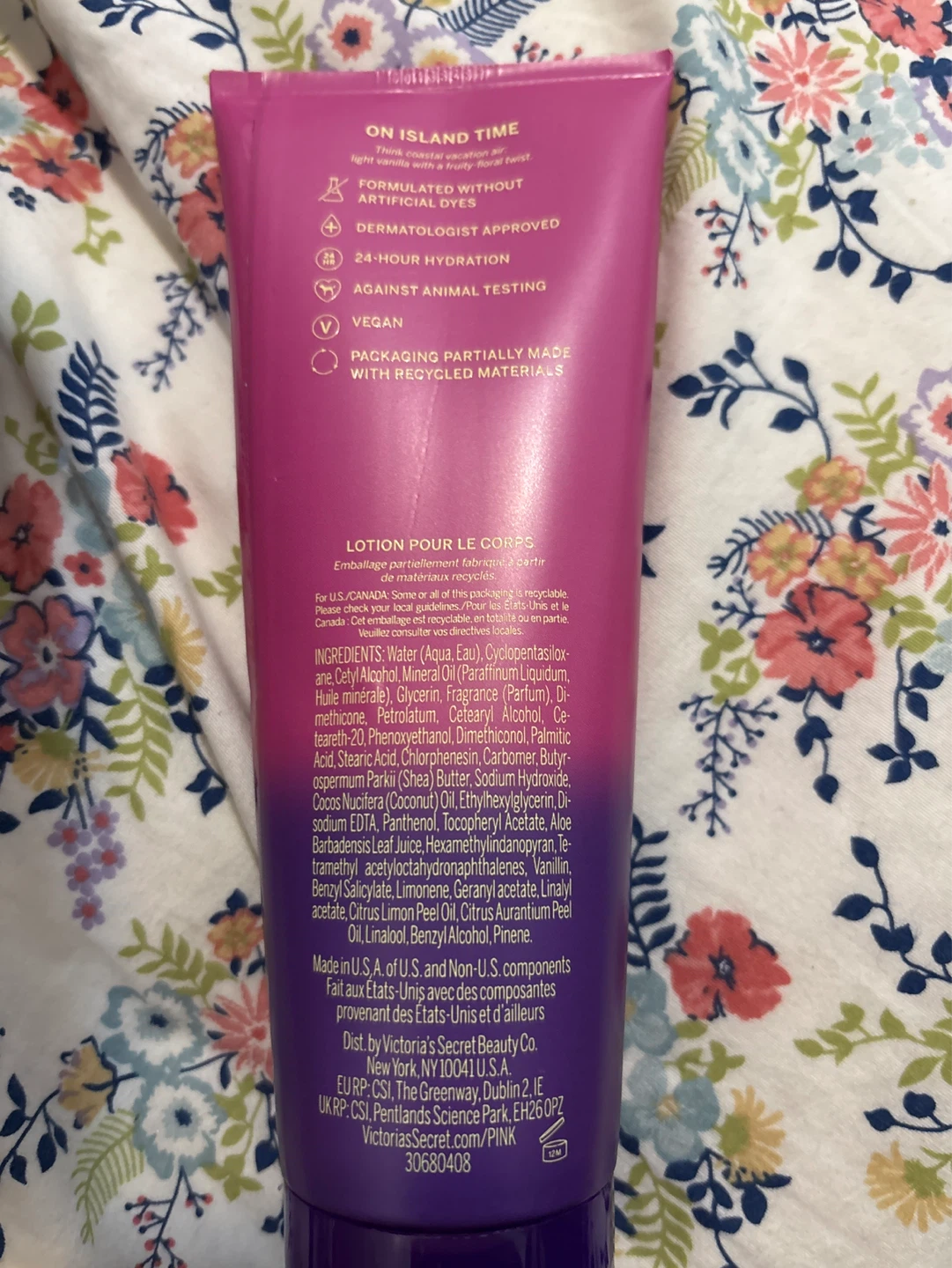 Victoria's Secret Pink Aloha Vanilla Body Lotion 8 fl oz - photo 2