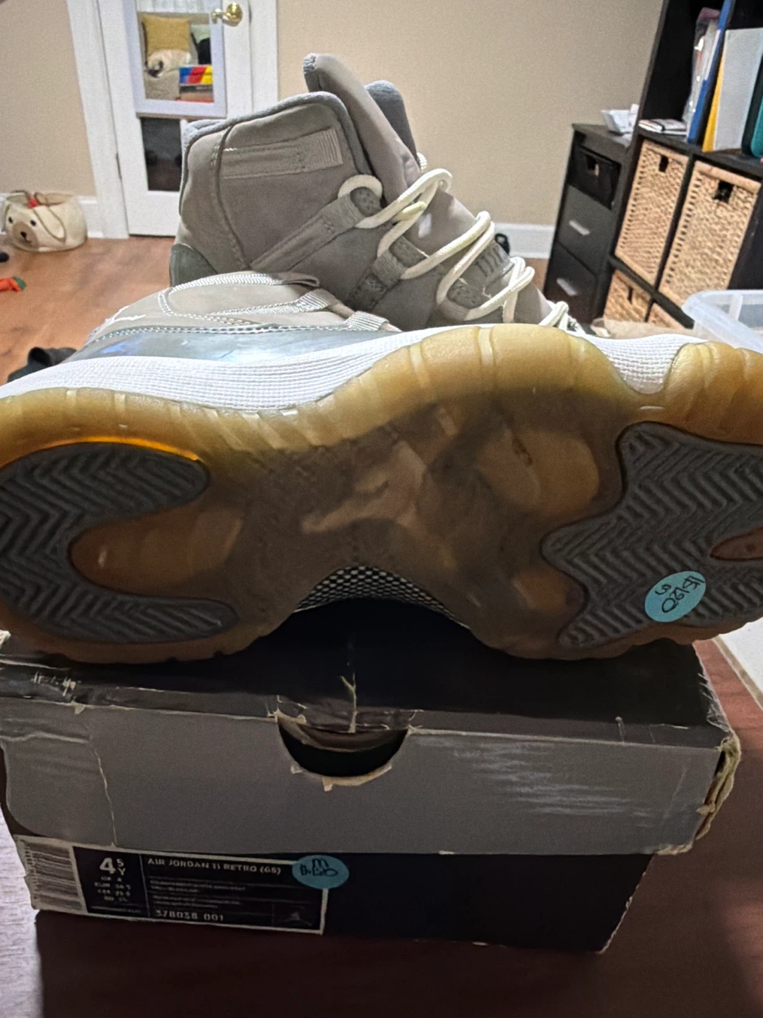 Air Jordan 11 Retro (GS) "Cool Grey" - photo 5