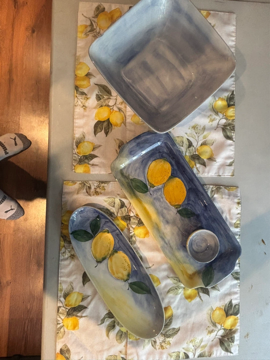 Farval Portugal Hand Painted Lemon Ceramic Set - photo 4