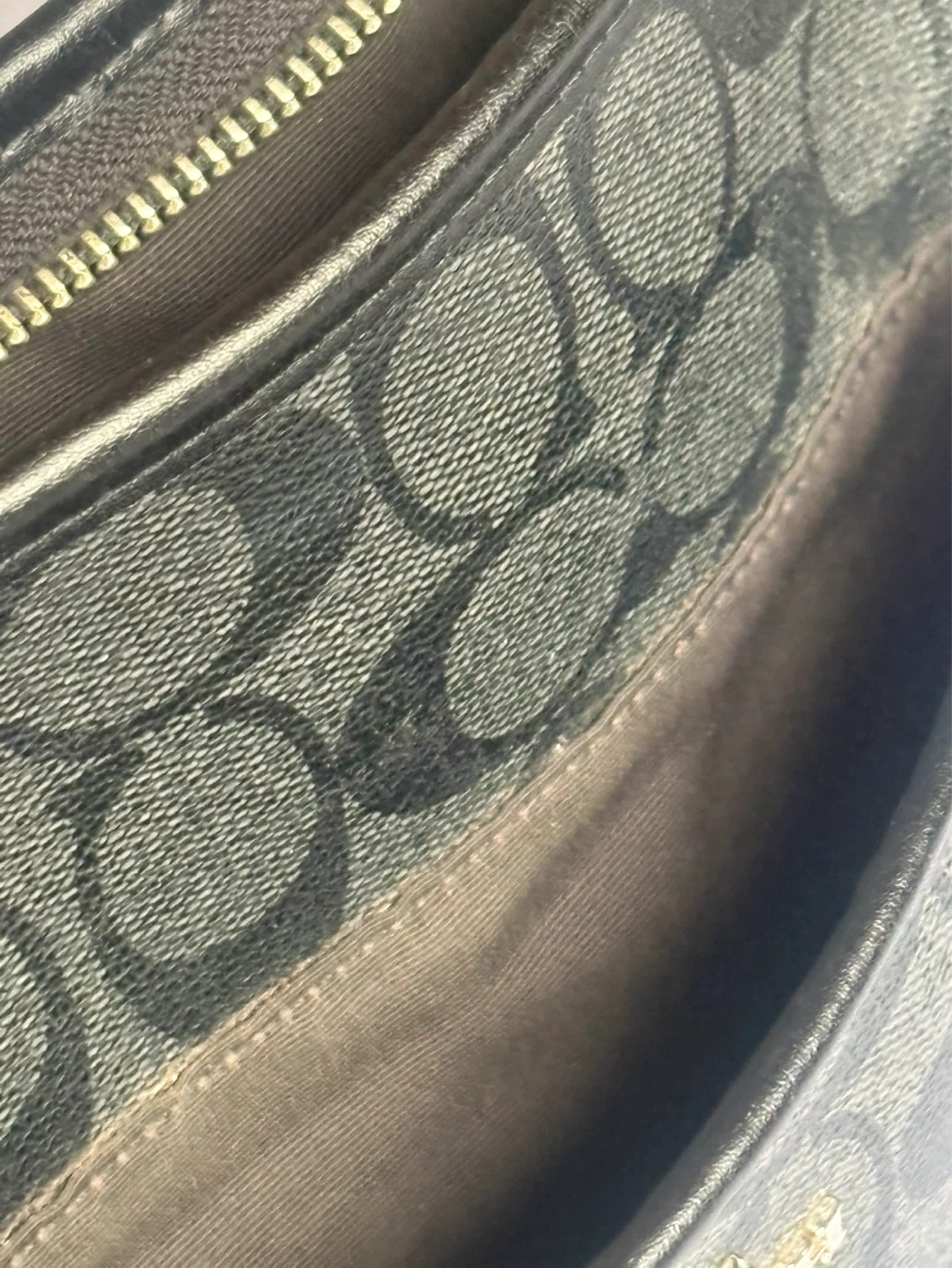 COACH Signature Jacquard Crossbody Bag