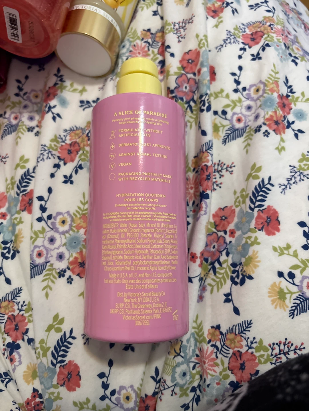Victoria's Secret PINK Daily Drench Body Lotion Pineapple - photo 2