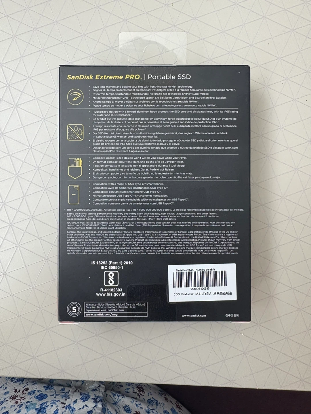 SanDisk Extreme PRO Portable SSD 4TB - photo 2
