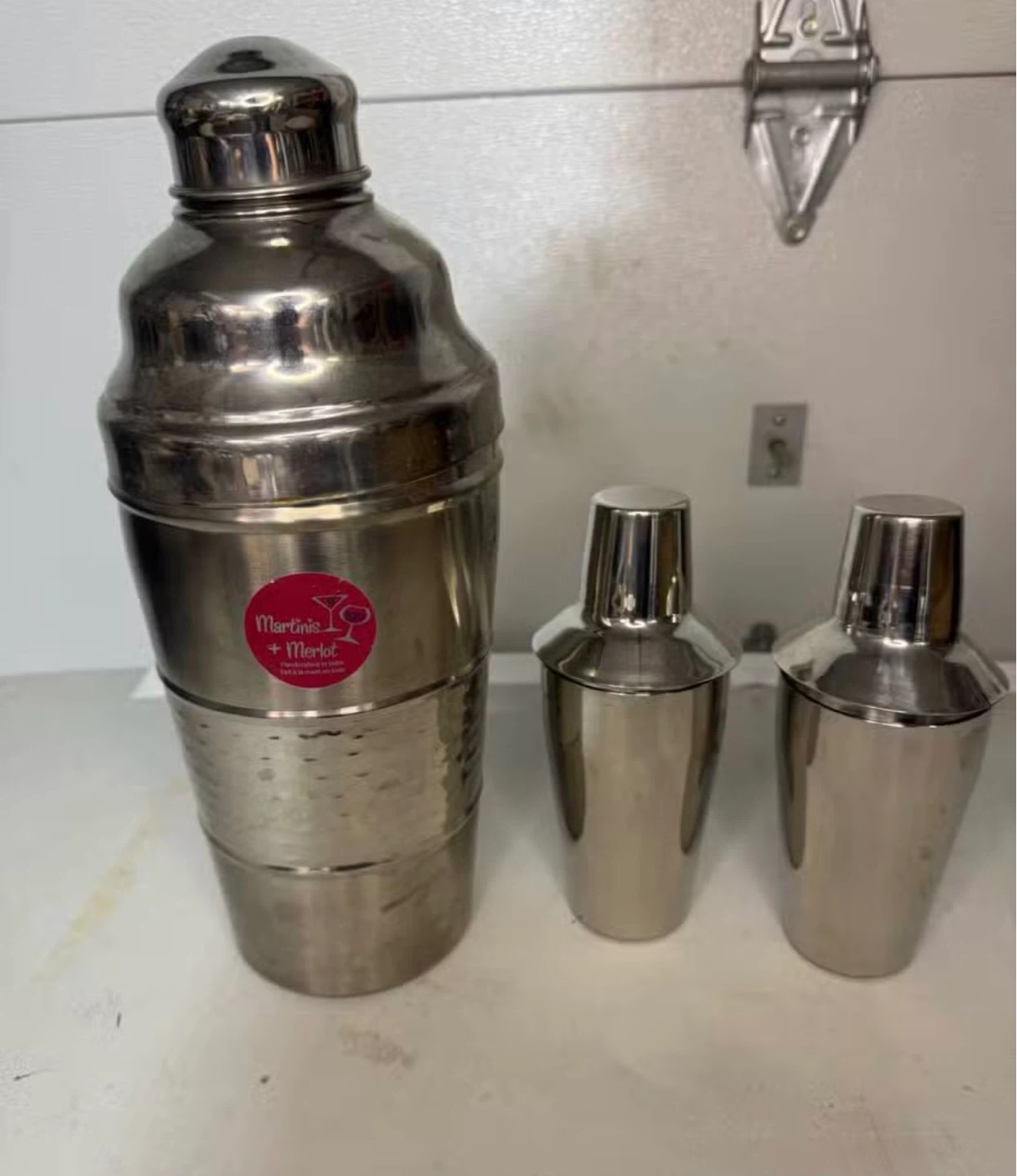 Martini + Merlot Cocktail Shaker Set