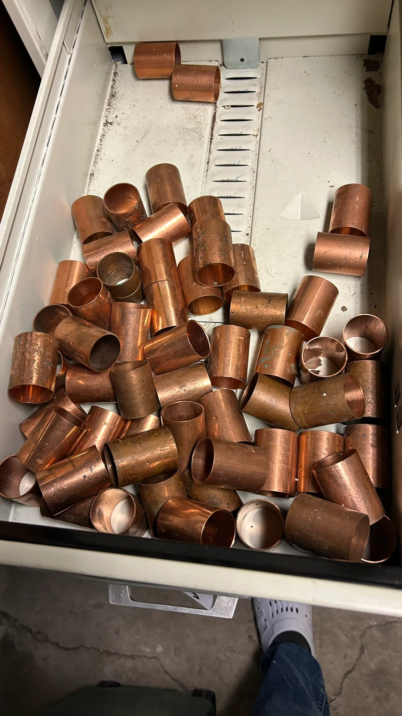 Assorted Copper Pipe Fittings - photo 5