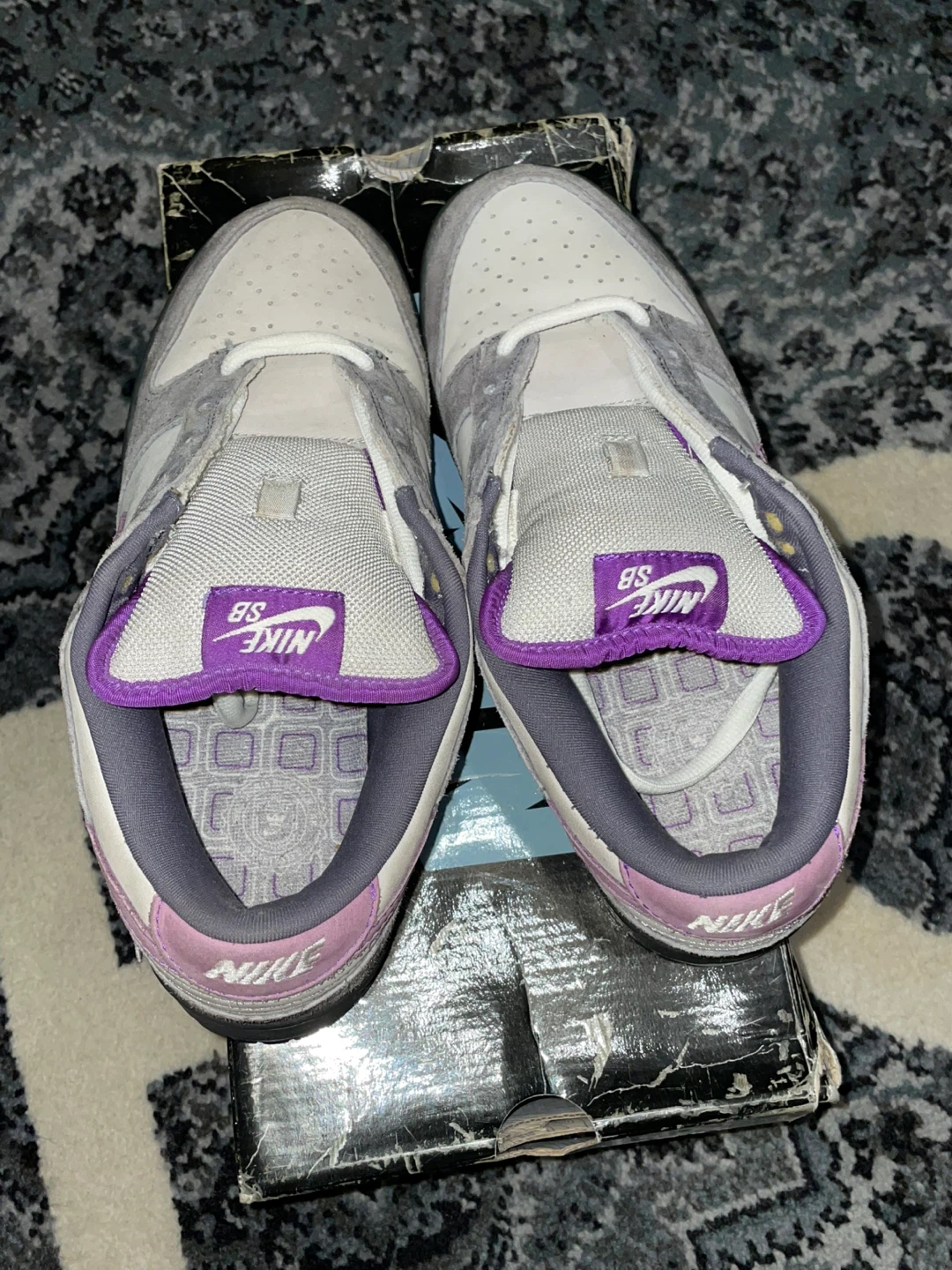 Nike SB Dunk Low Purple Pigeon (2006) Size 8 - photo 3