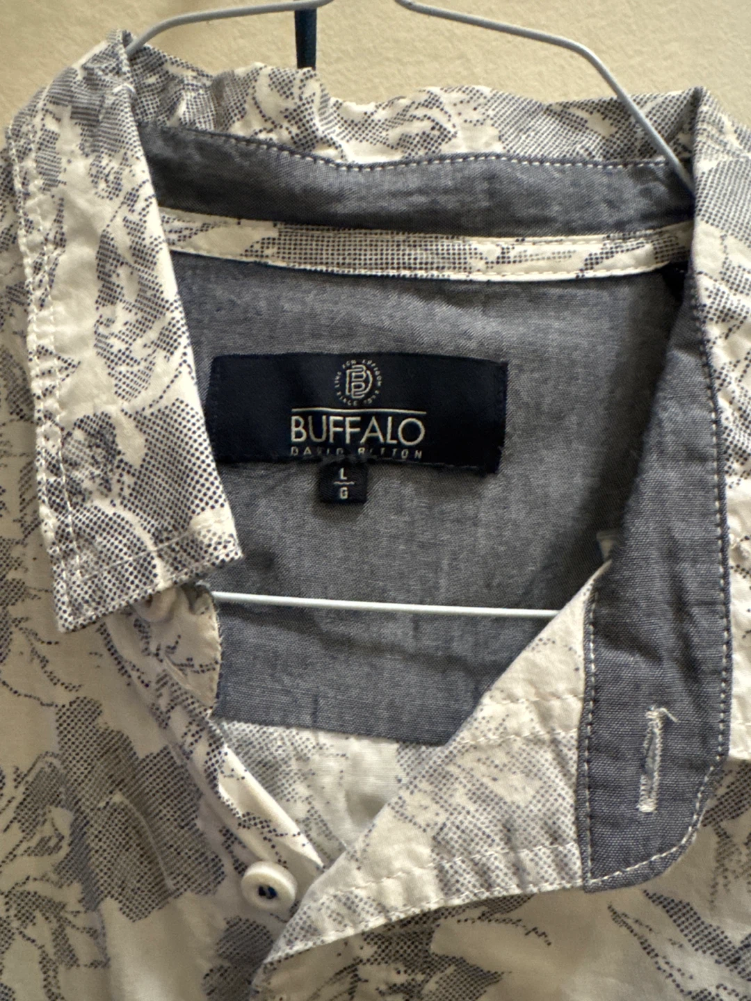 Buffalo David Bitton Men's Button-Up Shirt - Size Large - photo 2