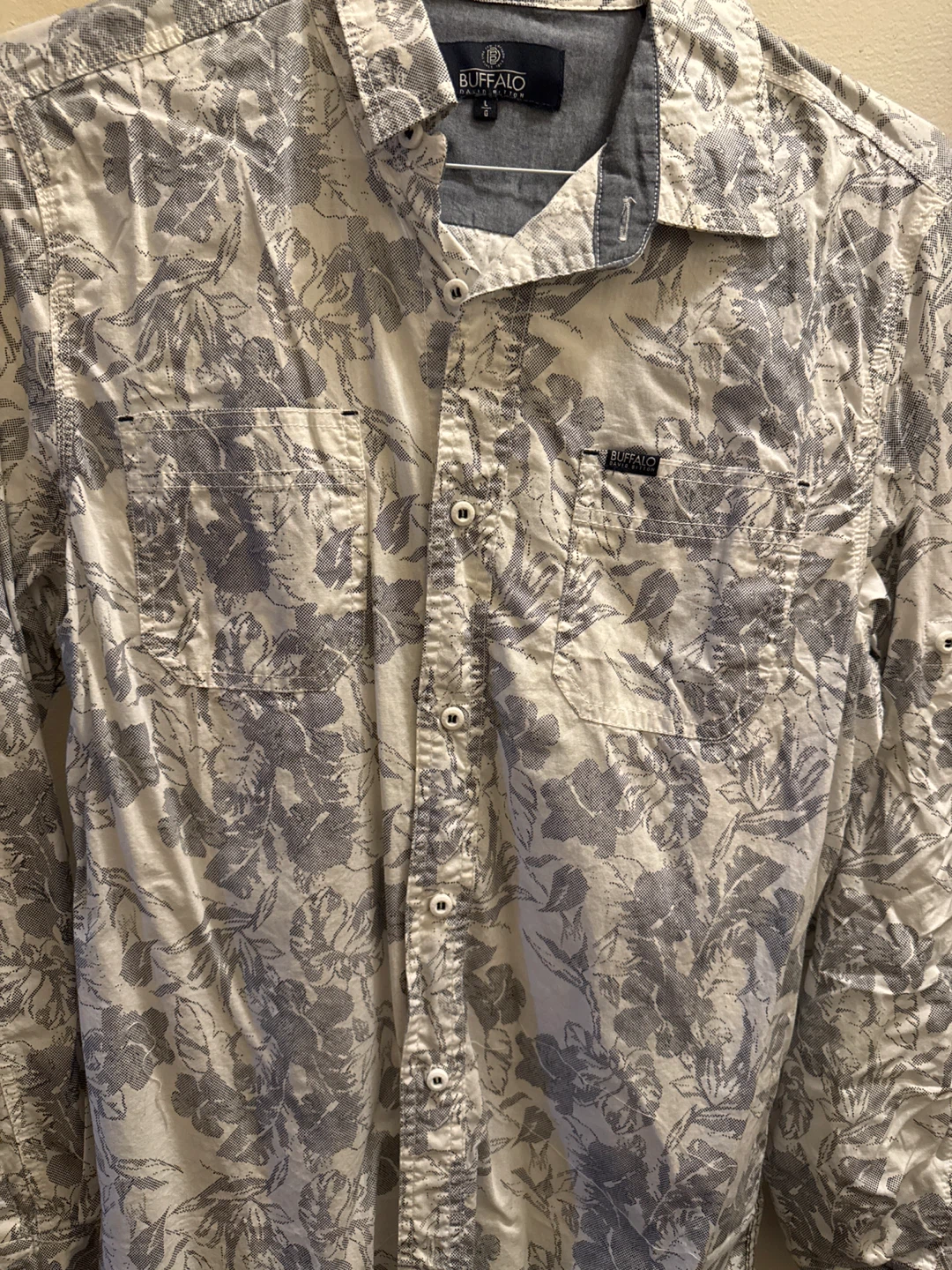 Buffalo David Bitton Men's Button-Up Shirt - Size Large - photo 3