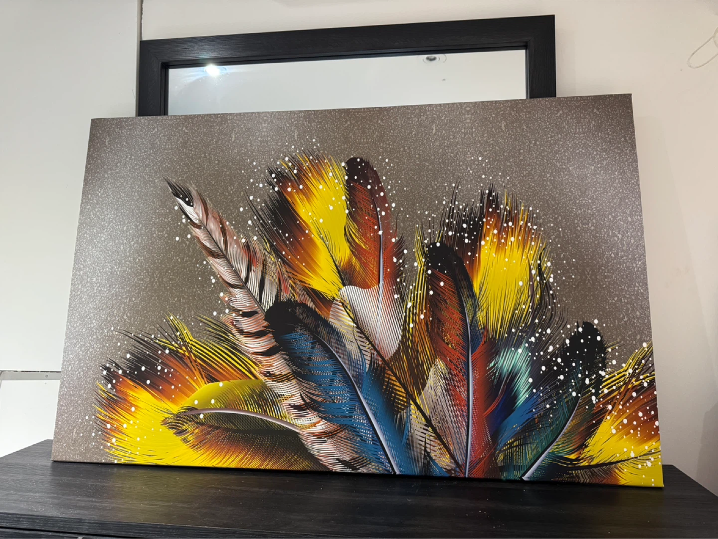 Feather Artwork Canvas Print - photo 3