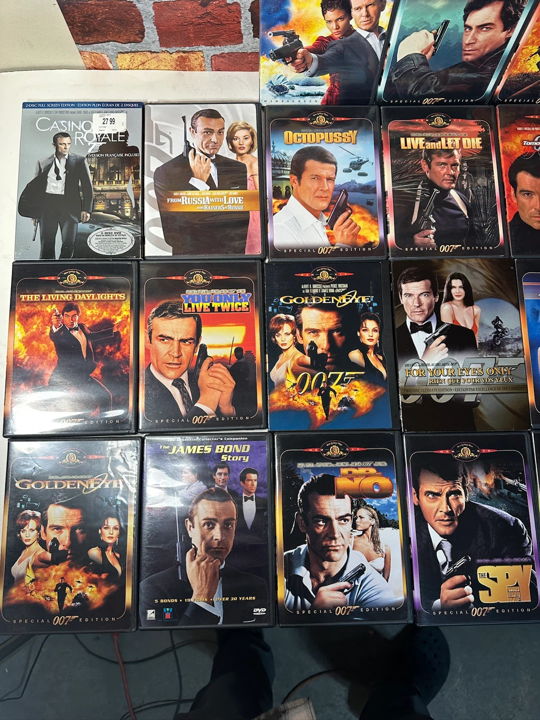 James Bond DVD Collection 27 Movies - photo 5