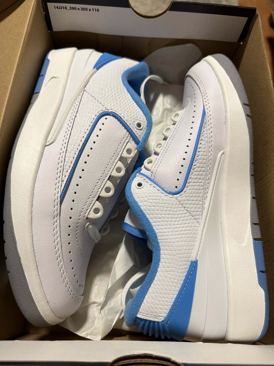 Air Jordan 2 Low "University Blue" Sneakers - photo 5