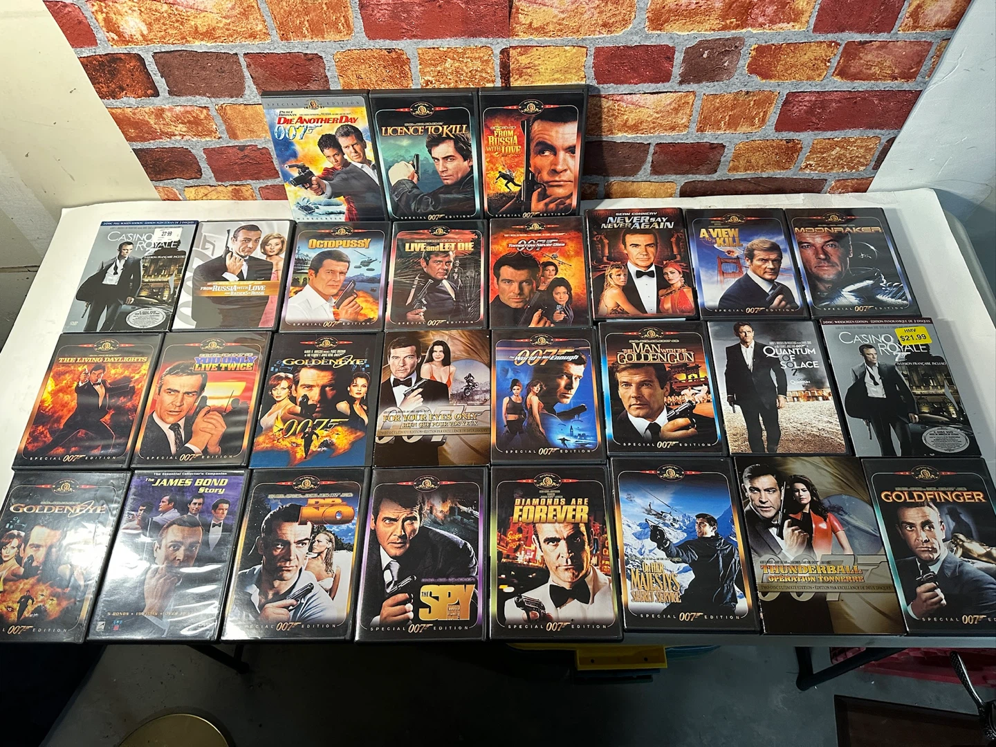 James Bond DVD Collection 27 Movies - photo 4