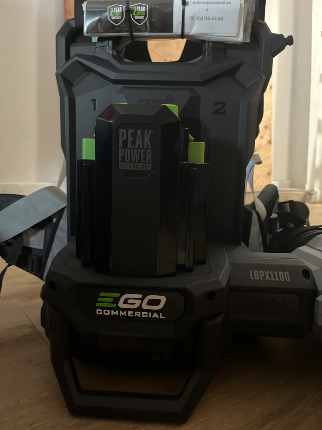 EGO Commercial Backpack Blower LBPX1100 - photo 5