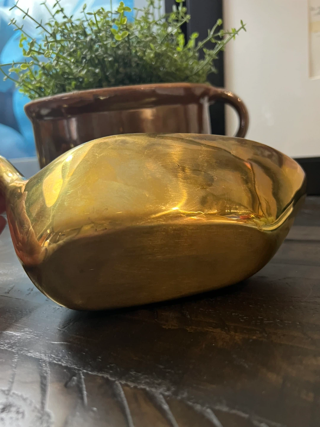 Vintage Brass Bird Catch-All Dish - photo 4