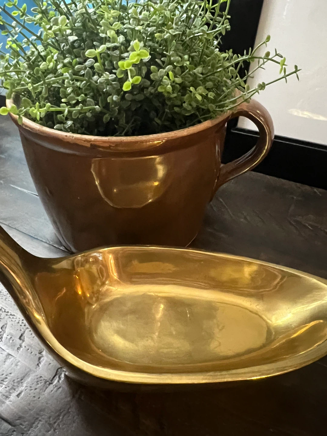 Vintage Brass Bird Catch-All Dish - photo 3