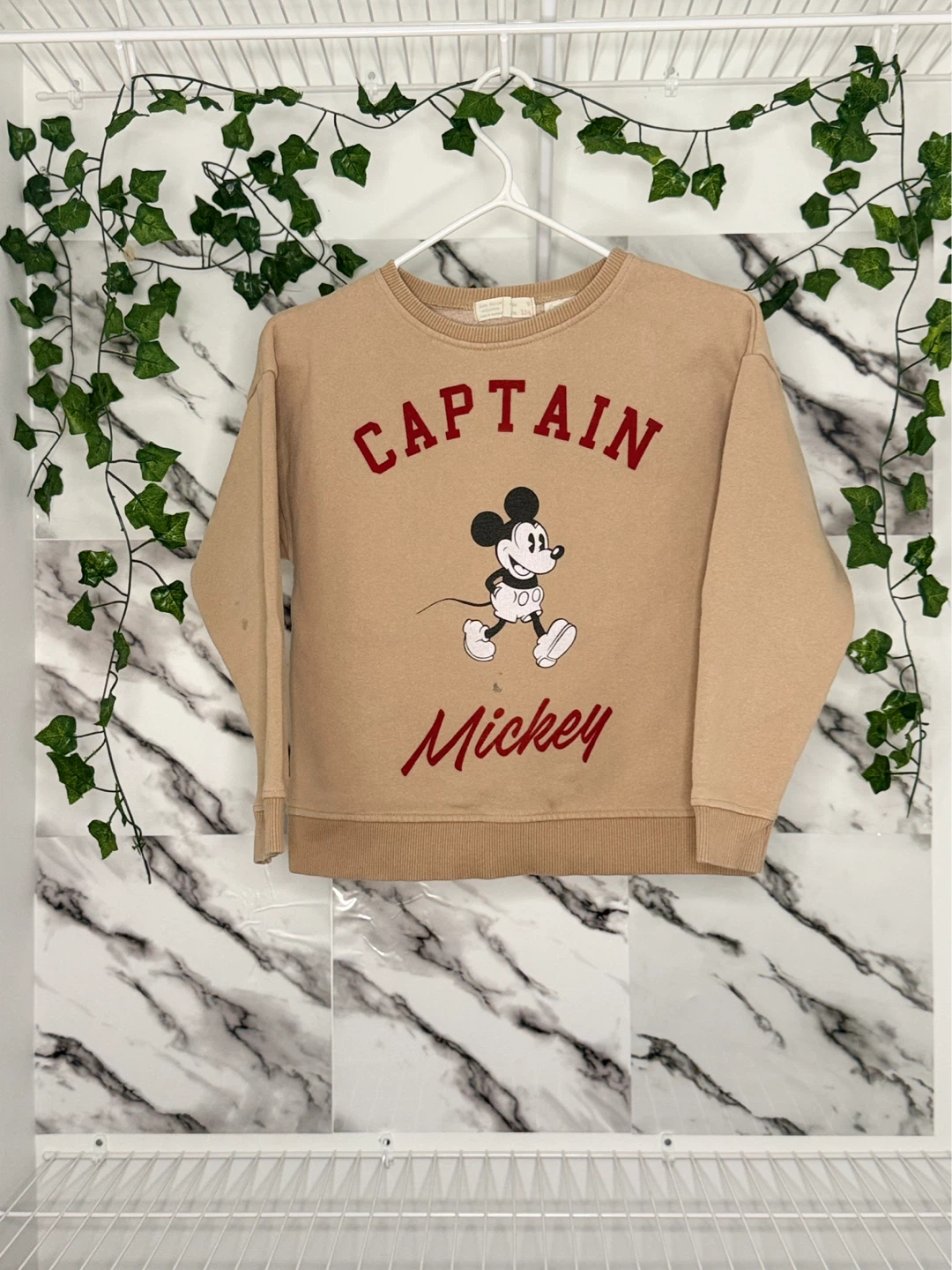 Girls Captain Mickey Graphic Sweatshirt