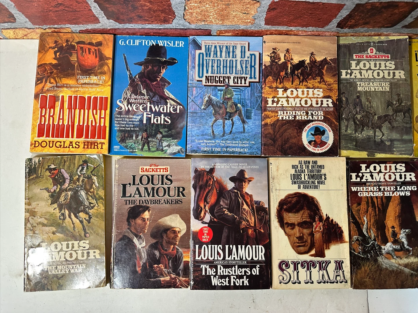 Collection of Louis L'Amour Western Books and Audio Cassettes - photo 5