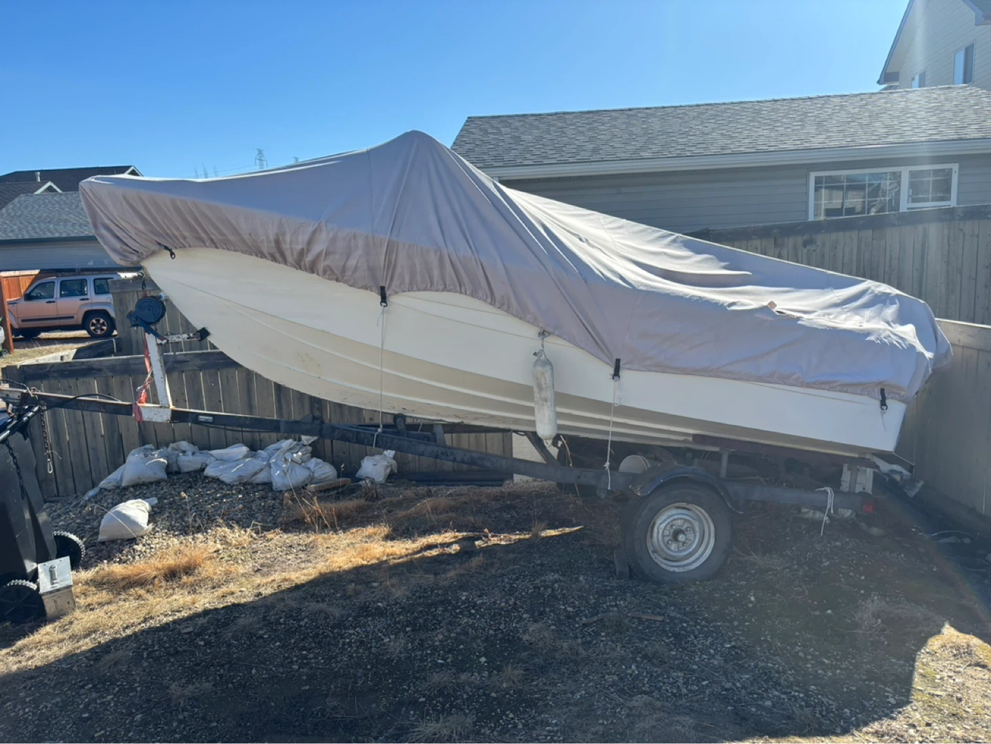 15’ Fiberglass Boat with Fisher-Pierce Bearcat 55 Outboard Motor - photo 4