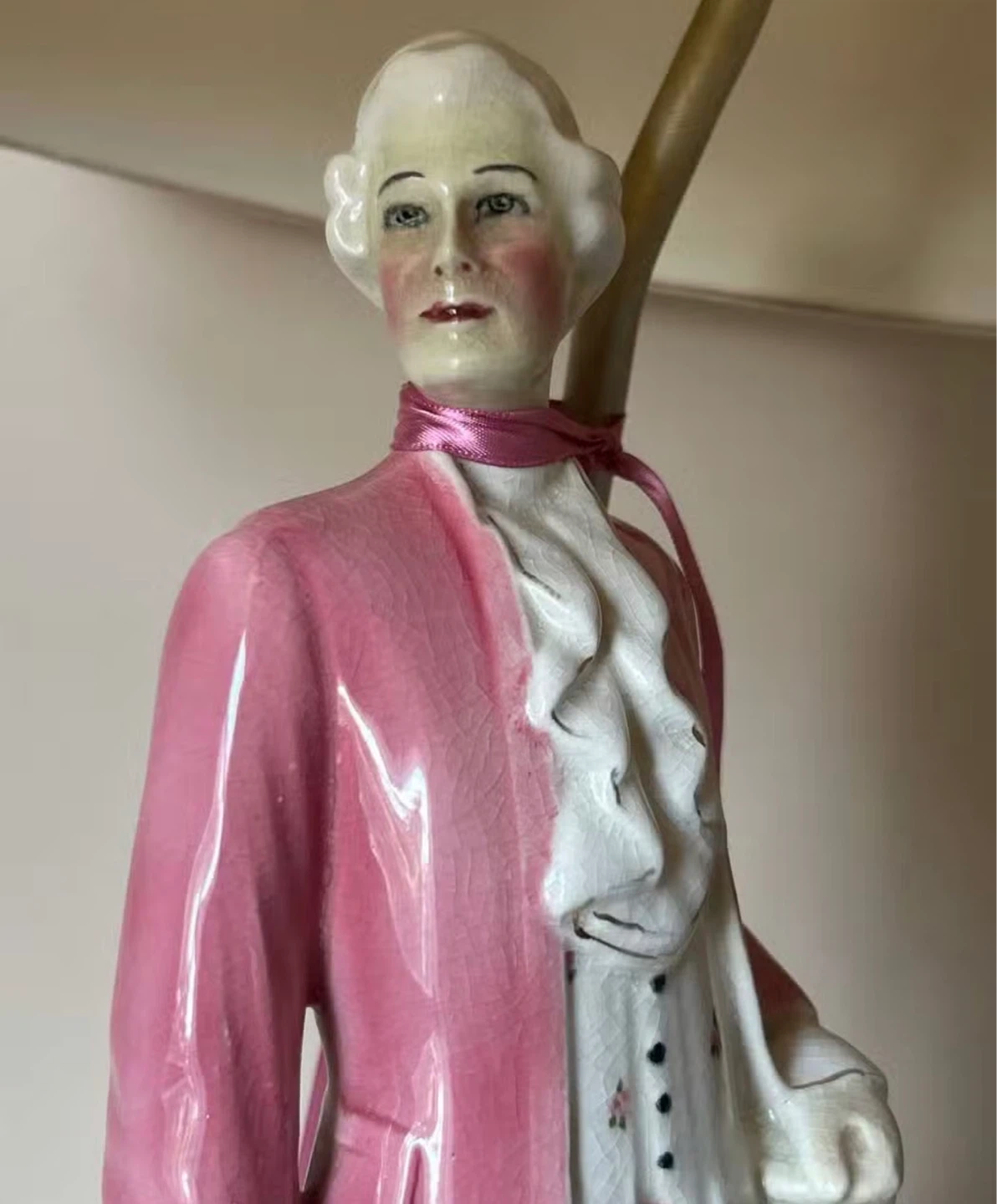 Vintage Ceramic Figurine Table Lamp - photo 3
