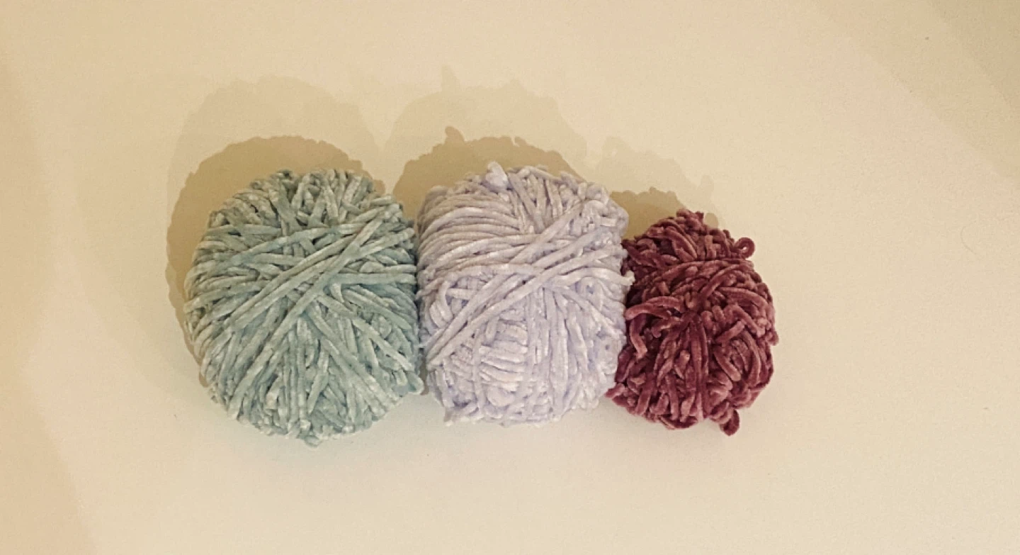 Assorted Yarn Skeins, Polyfill, and Large Crochet Hook - photo 5