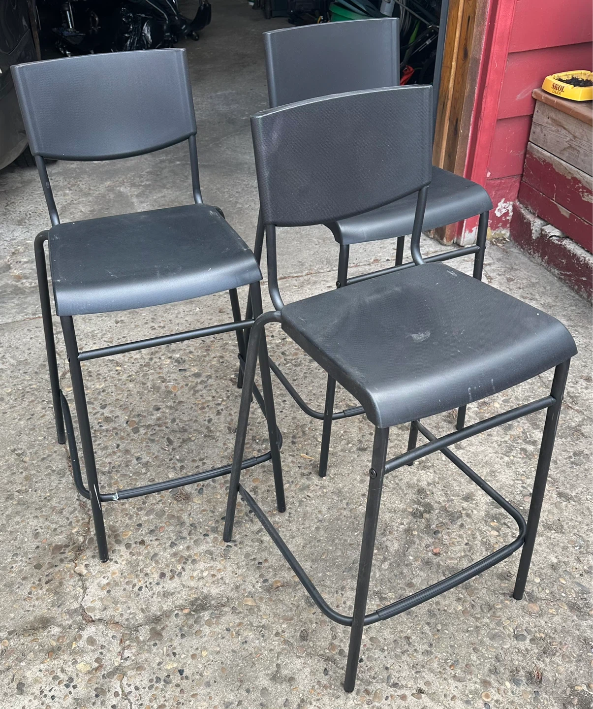 3 Bar stools - photo 2