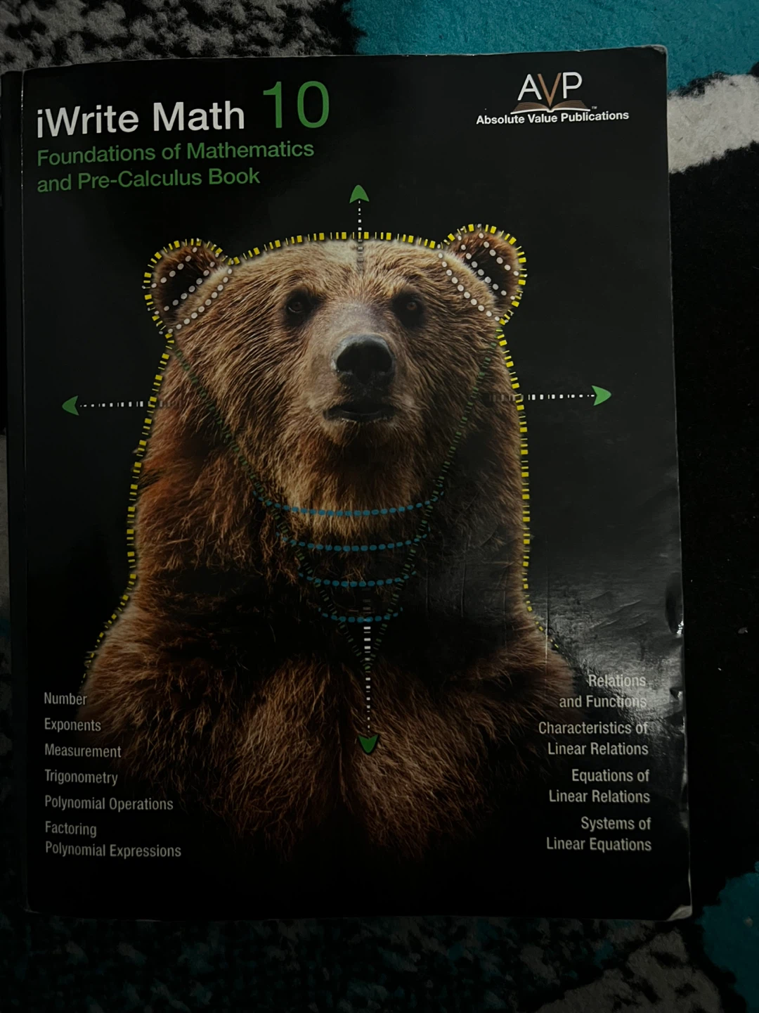 iWrite Math 10 Foundations of Mathematics and Pre-Calculus Book