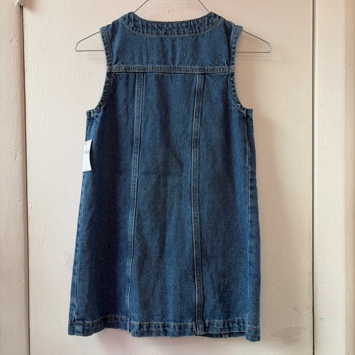 New Old Navy Girls  Denim dress Size 8 - photo 3