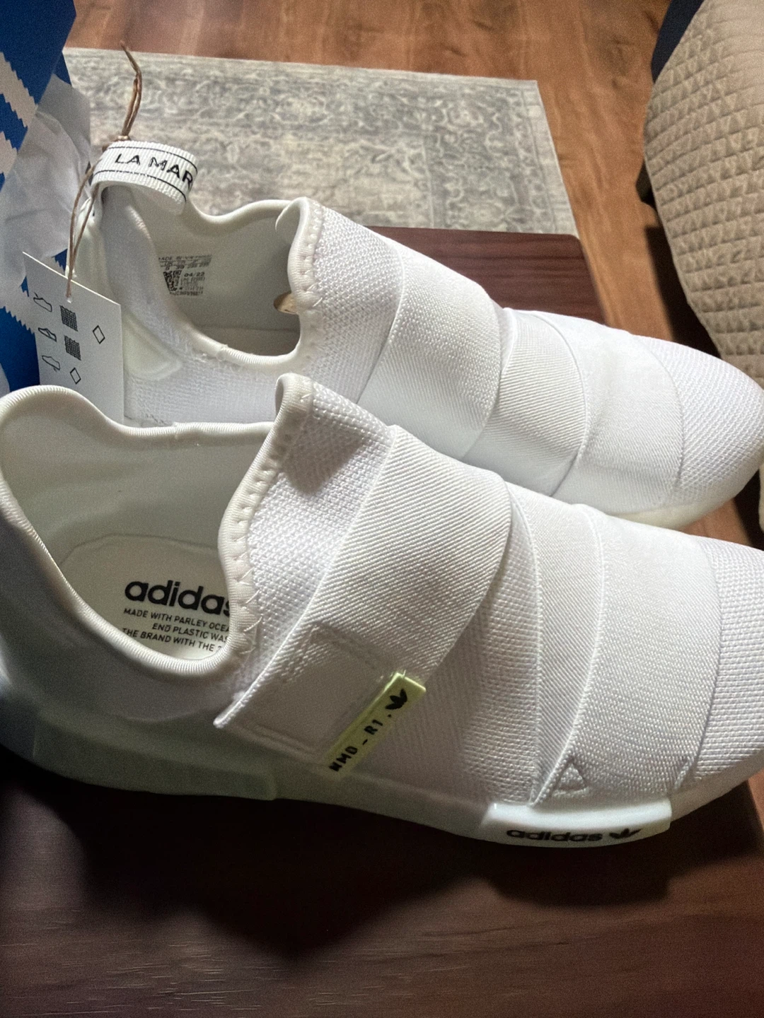 Adidas NMD_R1 W Women's Shoes White Size 6.5 - photo 2