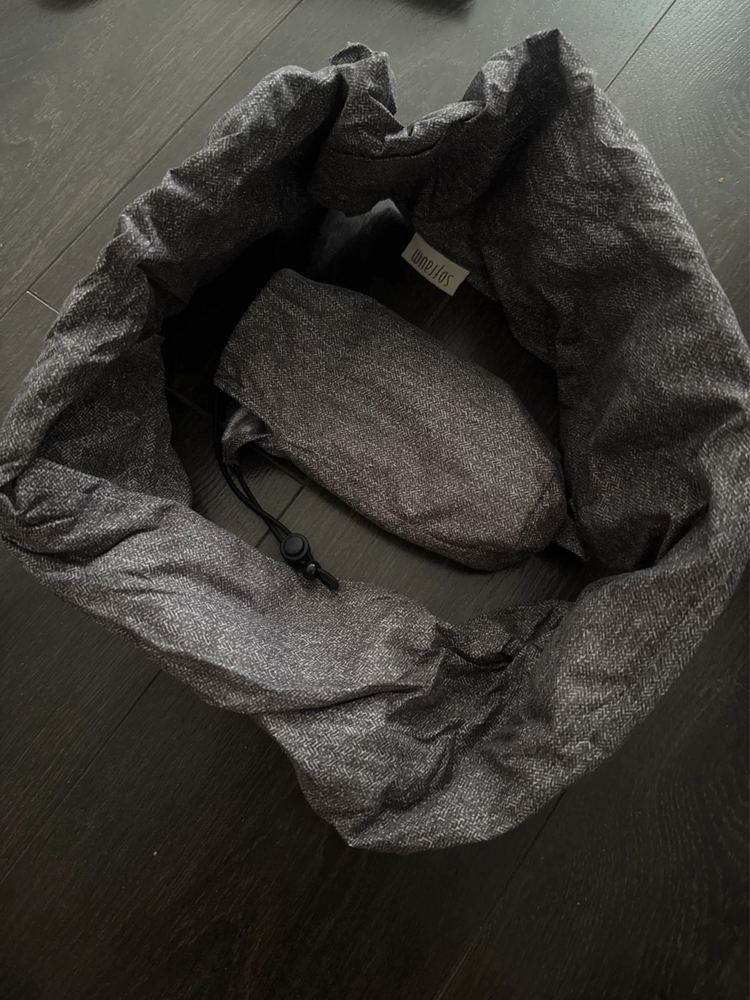 Winter Scarf with Bag
