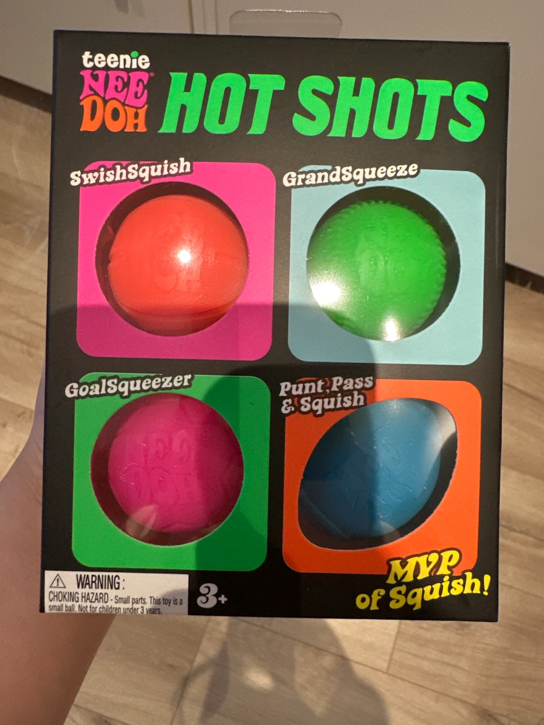 Nee Doh needoh Teenie Hot Shots Stress Ball Set