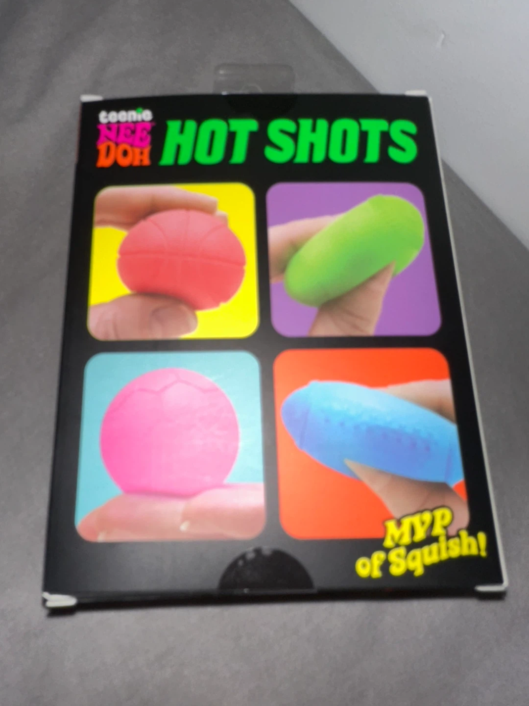 Nee Doh needoh Teenie Hot Shots Stress Ball Set - photo 2